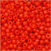 Toho Round Seed Beads 8/0 50 'Opaque Sunset Orange' 8 Gram Tube