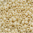 Toho Round Seed Beads 8/0 #51 'Opaque Lt Beige' 8 Gram Tube