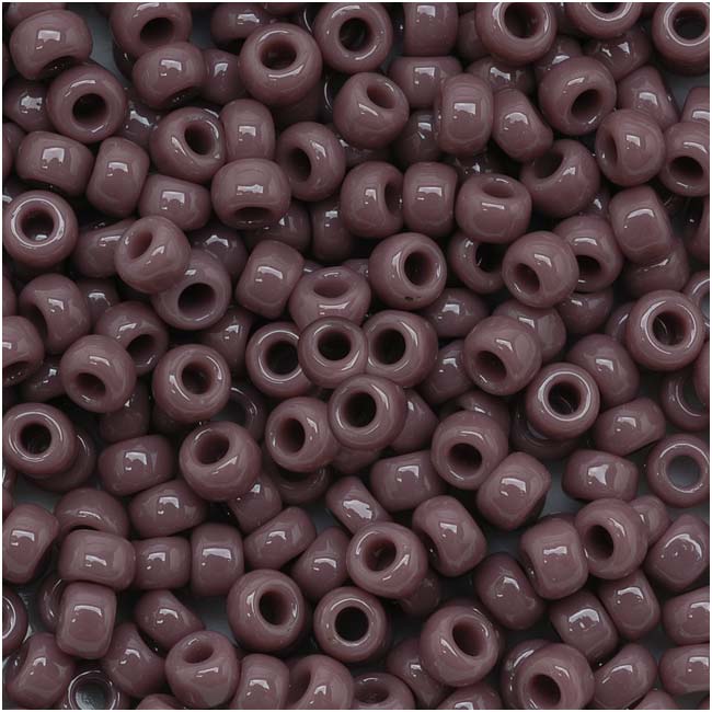 Toho Round Seed Beads 8/0 52 'Opaque Lavender' 8 Gram Tube