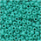 Toho Round Seed Beads 8/0 55 'Opaque Turquoise' 8 Gram Tube