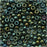 TOHO Bead Round 8/0 Metallic Moss Iris, 2.5-Inch Tube