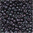 Toho Round Seed Beads 8/0 90 'Metallic Amethyst Gun Metal' 8 Gram Tube