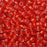 Toho Seed Beads, Round 8/0 #25B 'Silver Lined Siam Ruby' (8 Grams)