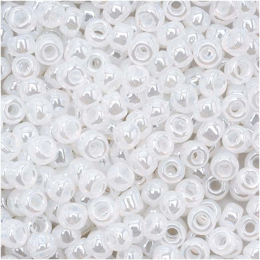Toho Round Seed Beads 8/0 141 'Ceylon Snowflake' 8 Gram Tube