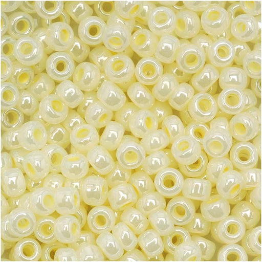 Toho Round Seed Beads 8/0 142 'Ceylon Banana Cream' 8 Gram Tube