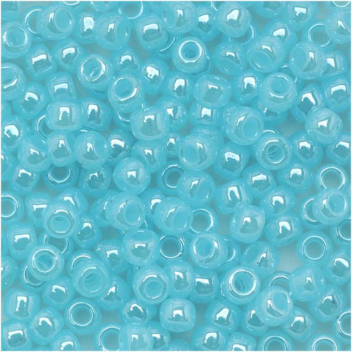 Toho Round Seed Beads 8/0 143 'Ceylon Aqua' 8 Gram Tube