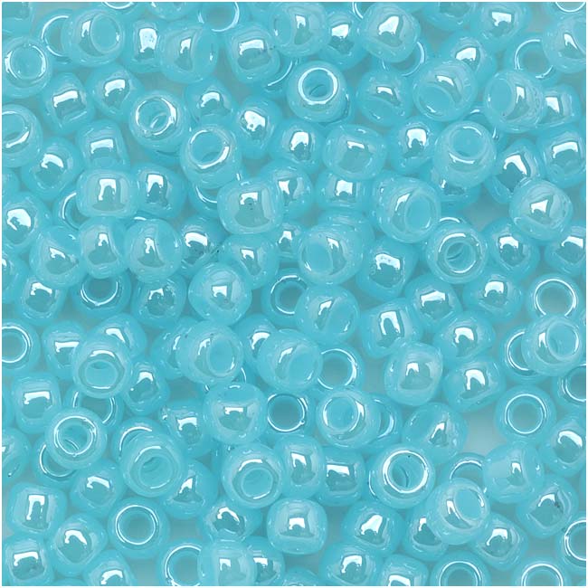 Toho Round Seed Beads 8/0 143 'Ceylon Aqua' 8 Gram Tube