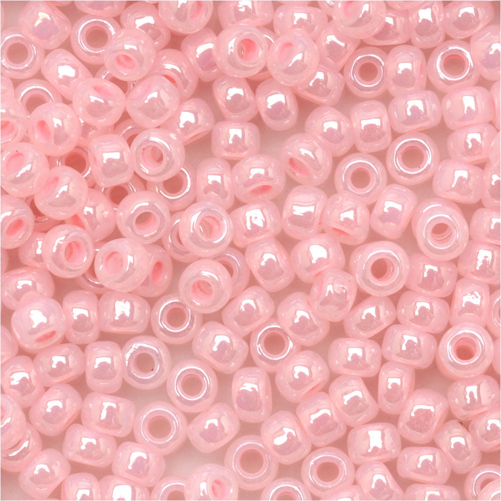 Toho Round Seed Beads 8/0 145 'Ceylon Innocent Pink' 8 Gram Tube
