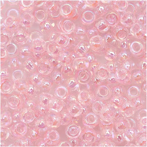 Toho Round Seed Beads 8/0 171 'Dyed Rainbow Ballerina Pink' 8 Gram Tube