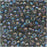 Toho Round Seed Beads 8/0 176 'Transparent Rainbow Black Diamond' 8 Gram Tube