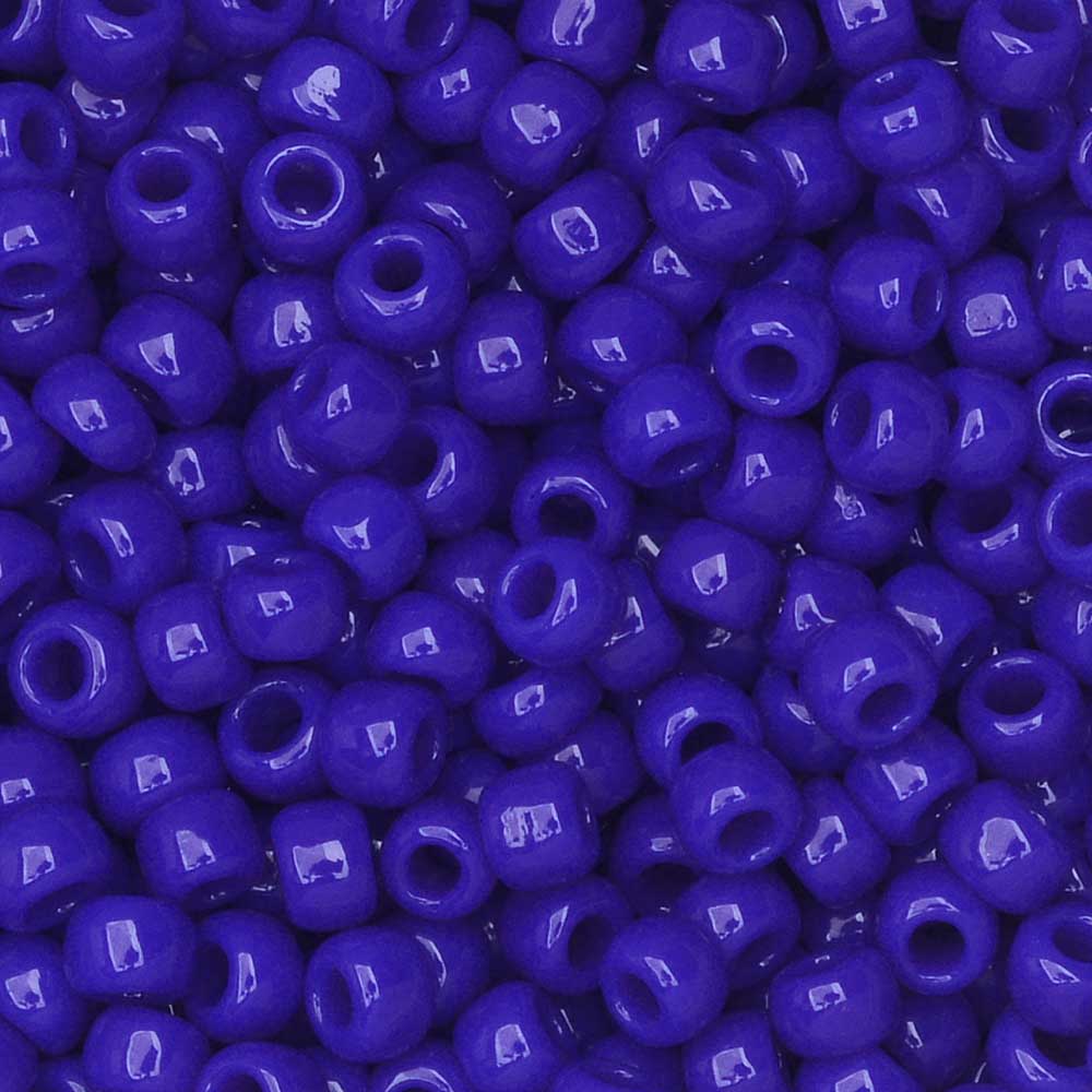 Toho Seed Beads, Round 8/0 #48 'Opaque Navy Blue' (8 Grams)