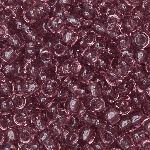 Toho Seed Beads, Round 8/0 #6 'Transparent Light Amethyst' (8 Grams)