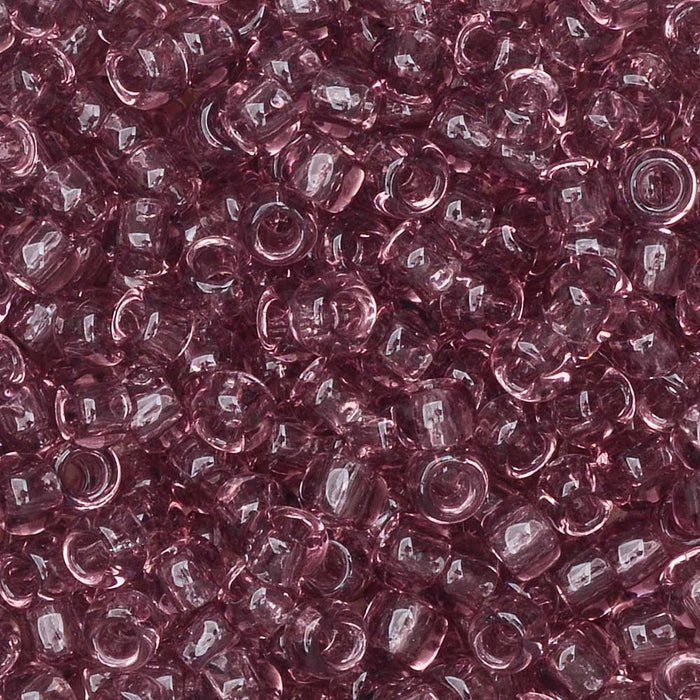 Toho Seed Beads, Round 8/0 #6 'Transparent Light Amethyst' (8 Grams)