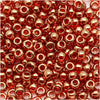 Toho Round Seed Beads 8/0 #329 - Gold Lustered African Sunset (8 Grams)