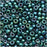 Toho Round Seed Beads 8/0 506 - Higher Metallic June Bug (8 Grams)