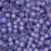 Toho Seed Beads, Round 8/0 #PF2123 'PermaFinish Silver Lined Milky Sapphire' (8 Grams)