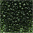 Toho Round Seed Beads 8/0 940 'Transparent Olivine' 8 Gram Tube