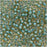 Toho Round Seed Beads 8/0 #952 'Rainbow Light Topaz/Sea Foam Lined' 8g