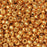 Toho Seed Beads, Round 8/0 #PF591 'Permafinish Galvanized Old Gold' (8 Grams)