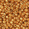 Toho Seed Beads, Round 8/0 #PF591 'Permafinish Galvanized Old Gold' (8 Grams)