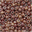 Toho Round Seed Beads 8/0 1201 'Marbled Opaque Beige/Pink' 8 Gram Tube