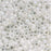Toho Round Seed Beads 8/0 161F 'Transparent Rainbow Frosted Crystal' 8 Gram Tube