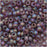 Toho Round Seed Beads 8/0 166BF 'Transparent Rainbow Frosted Med Amethyst' 8 Gram Tube