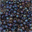 Toho Round Seed Beads 8/0 166CF 'Transparent Rainbow Frosted Amethyst' 8 Gram Tube