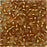Toho Round Seed Beads 8/0 22C 'Silver Lined Topaz' 8 Gram Tube
