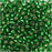 Toho Round Seed Beads 8/0 27B 'Silver Lined Grass Green' 8 Gram Tube
