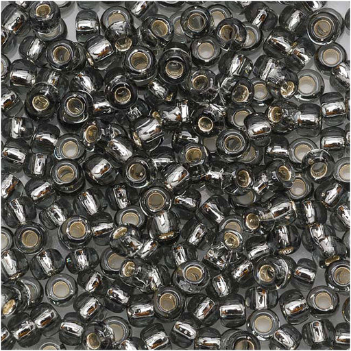 Toho Round Seed Beads 8/0 29B 'Silver Lined Gray' 8 Gram Tube
