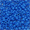 Toho Round Seed Beads 8/0 43D 'Opaque Cornflower' 8 Gram Tube