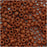 Toho Round Seed Beads 8/0 46LF 'Opaque Frosted Terra Cotta' 8 Gram Tube