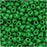 Toho Round Seed Beads 8/0 47D 'Opaque Shamrock' 8 Gram Tube