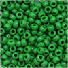 Toho Round Seed Beads 8/0 47D 'Opaque Shamrock' 8 Gram Tube