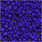 Toho Round Seed Beads 8/0 48F Opaque Frosted Navy Blue 8 Gram Tube