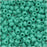 Toho Round Seed Beads 8/0 55F 'Opaque Frosted Turquoise' 8 Gram Tube