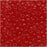 Toho Round Seed Beads 8/0 5B Transparent Siam Ruby 8 Gram Tube
