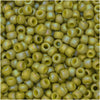Toho Seed Beads, Round 8/0 Semi Glazed, Rainbow Lemongrass (8 Gram Tube)
