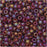 Toho Seed Beads, Round 8/0 Semi Glazed, Rainbow Dark Red (8 Gram Tube)
