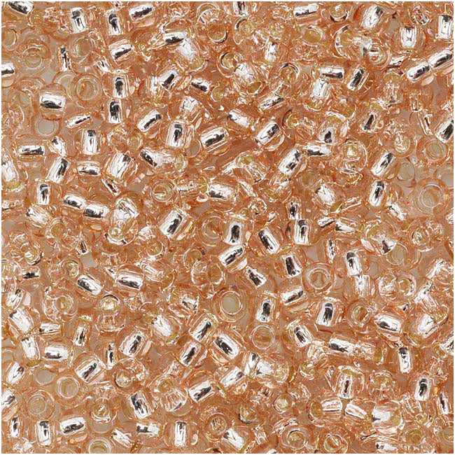 Toho Round Seed Beads 11/0 31 'Silver Lined Rosaline' 8 Gram Tube