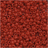 Toho Round Seed Beads 11/0 45 Opaque Pepper Red 8 Gram Tube