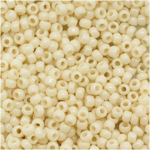 Toho Round Seed Beads 11/0 51 'Opaque Lt Beige' 8 Gram Tube