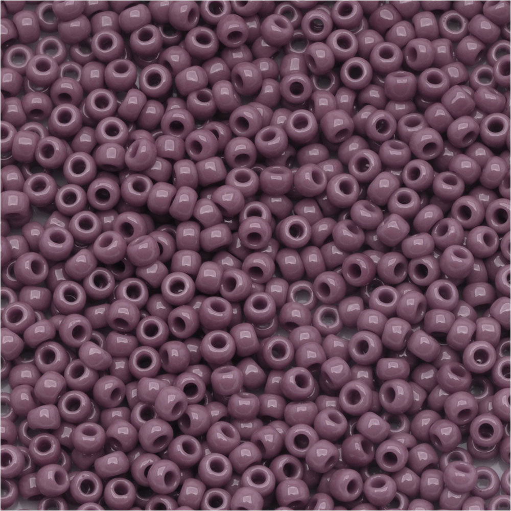 Toho Round Seed Beads 11/0 52 'Opaque Lavender' 8 Gram Tube