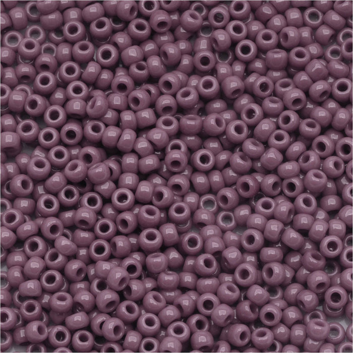Toho Round Seed Beads 11/0 52 'Opaque Lavender' 8 Gram Tube