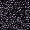 Toho Round Seed Beads 11/0 90 'Metallic Amethyst Gun Metal' 8 Gram Tube