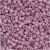 Toho Round Seed Beads 11/0 127 'Opaque Lustered Pale Mauve' 8 Gram Tube