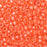 Toho Round Seed Beads 11/0 129 'Opaque Lustered Pumpkin' 8 Gram Tube