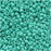 Toho Round Seed Beads 11/0 132 'Opaque Lustered Turquoise' 8 Gram Tube