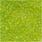 Toho Round Seed Beads 11/0 164 'Transparent Rainbow Lime Green' 8 Gram Tube